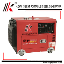 12V 8.3A dc generator low rpm Low noise genset 5.0KW 60HZ small diesel generators for sale